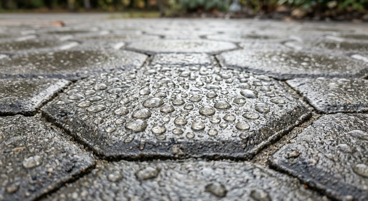 Application de scellant à pavé